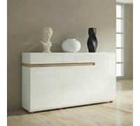 Chelsea Sideboard - 3 Door - 2 Drawer - Large - White High Gloss