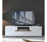 Chelsea TV Unit - 2 Door - 1 Drawer - 164cm - White Gloss