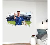 Chelsea Wall Sticker - Palmer 24/25 Broken Wall (60cm Width x 35cm Height)