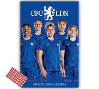 Chelsea Women Calendar 2026 A3 Wall Calendar with FREE Organising Stickers Included