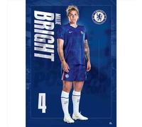 Chelsea Women FC Millie Bright 25/26 Headshot Poster Unframed A3