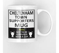 Cheltenham Town Football Club Supporters Rival Team Joke Funny New and Easy Office Tea and Coffee Mug Gift
