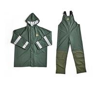 Chem-Lock SECURE SPRAY Type 4 Two Piece Protective Spray Suit (M 33-36in waist, 38-41in chest, 64-72in length.)