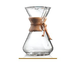 Chemex 8-10 Cup Classic Coffee Maker (CM-10A)