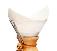 Pre-folded paper filters Chemex Squares, 100 pcs.