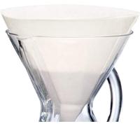 Chemex FP-1 Coffee Filters with 100-Chemex Bonded Unfolded 12-Filter Paper Ci.