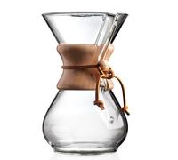 Chemex Pour-Over Glass Coffeemaker - Classic Series - 6-Cup - Exclusive Packaging