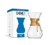 Chemex Pour-Over Glass Coffeemaker - Classic Series - 8-Cup - Exclusive Packaging