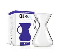Chemex Pour-Over Glass Coffeemaker - Glass Handle Series - 10-Cup - Exclusive Packaging