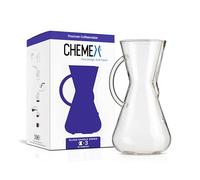 Chemex Pour-Over Glass Coffeemaker - Glass Handle Series - 3-Cup - Exclusive Packaging