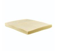 Chemical Absorbent Pads - Absorb Agressive Chemicals, Acids, Alkalis - Spill Control Sheets - 50cm x 40cm, 20 Sheets, Sonic Bonded Core with Spun Bound Top Layer, Yellow - Indoor/Outdoor Use