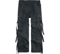 Chemical Black Men's Dread Marshal Trousers Cargo Trousers black W38L34