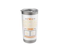 Chemical Engineer Drink Beer Engineering Apparel Stainless Steel Insulated Tumbler