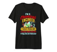 Chemical Engineer Funny Science Chemistry Engineering Job Premium T-Shirt