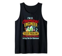 Chemical Engineer Funny Science Chemistry Engineering Job Tank Top