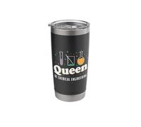 Chemical Engineer Queen of The Laboratory Stainless Steel Insulated Tumbler