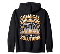 Chemical Engineers Have All The Solutions Zip Hoodie