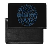 Chemical Experimental Equation Passport Holder Travel Wallet Case Cover with Card Slot for Women Men