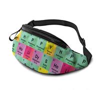Chemical Funny Elements Fanny Pack for Women Men Fashion Waist Bag Waist Bag with Hip Bum Bag with Adjustable Belt for Travel Outdoors Sports Cycling Running