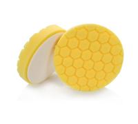 Chemical Guys - BUFX_101HEX5 BUFX_101_HEX5 Hex-Logic Heavy Cutting Pad, Yellow (5.5 Inch Pad Made for 5 Inch Backing Plates)