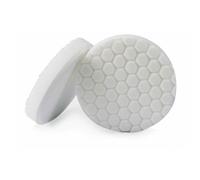 Chemical Guys BUFX_104HEX4 BUFX_104_HEX4 Hex-Logic Light-Medium Polishing Pad, White (4.5 Inch Pad made for 4 Inch backing plates)
