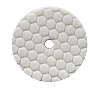 Chemical Guys Polishing Pad Hex-Logic Quantum BUFX114HEX6, Light-Medium, White (6 Inch)