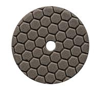 Chemical Guys BUFX116HEX6 Hex-Logic Quantum Finishing Pad (Black, 6.5 Inch)