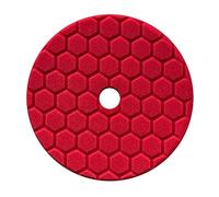 Chemical Guys BUFX117HEX5 Hex Logic Quantum 140mm 5.5" Red Ultra Light Finishing Pad ~ Car