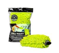 Chemical Guys Chenille Premium Scratch-Free Microfiber Wash Mitt, Lime Green (New Version), Regular