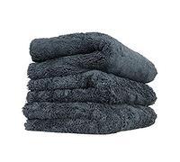 Chemical Guys Happy Ending Ultra Plush Edgeless Microfiber Towel, Black