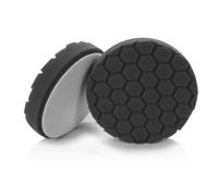 Chemical Guys Finishing Foam Pad Hex Logic 6.5 Inch (ø165 mm) Black
