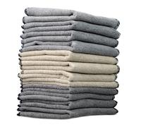 Chemical Guys Microfiber Towels For Cars Microfiber Cleaning Cloth Multi Color Drying Towels Car Detailing For Wash Interior And Glass, 14 x 12 Inch - 12 Pack