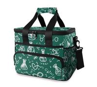 Chemical Laboratory Formula Cooler Bag Thermal Insulated Picnic Lunch Bag Box Large Cool Bag for Beach Picnic Camping Travel Men Women