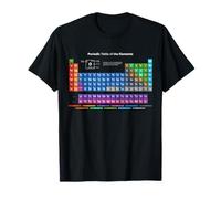 Chemical Periodic Table of Elements Novelty Graphic Designs T-Shirt