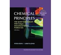 Chemical Principles: The Quest for Insight