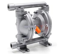 Chemical Pump Air Operated Double Diaphragm Pumps 1/2" 19 L/min 5GPM Pneumatic Aluminum Alloy Liquid Fuel Pump Water Treatment for House Cleaning, Boat, Caravan, etc(F46 Diaphragm)