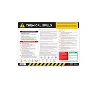 Chemical Spills Safety Poster, A2