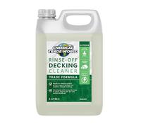 Chemical Trade World - Decking Cleaner 5L - Rinse-Off Cleaning Solution for Wood & Composite Decking - Removes Dirt, Algae Marks & Surface Build-Up