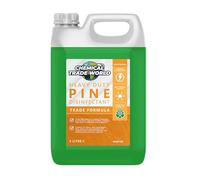 Chemical Trade World - Pine Disinfectant - Antibacterial Floor & Surface Cleaning Liquid - Fresh Pine Scented Disinfectant for Commercial & Domestic Use 5L