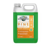 Chemical Trade World - Pine Disinfectant - Antibacterial Floor & Surface Cleaning Liquid - Fresh Pine Scented Disinfectant for Commercial & Domestic Use 2.5L