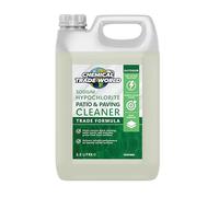 Chemical Trade World - Sodium Hypochlorite Based Patio & Paving Cleaner 2.5L - Fast-Acting Rinse-Off Outdoor Cleaner for Stone, Concrete & Slabs - Removes Mould Stains & Dirt