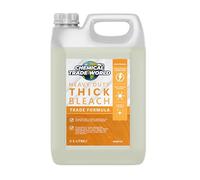 Chemical Trade World - Thick Bleach - Heavy Duty Cleaning Liquid for Floors, Drains & Hard Surfaces - Professional Cleaning Bleach 2.5L