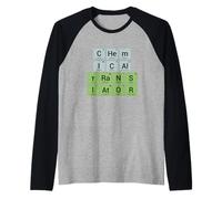 Chemical Translator Chemistry Natural Sciences Elements Raglan Baseball Tee