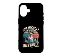 Chemically Unstable Science Department Lab Humor Case for iPhone 16