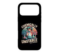 Chemically Unstable Science Department Lab Humor Case for iPhone 17 Pro Max