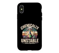 Chemically Unstable Science Department Lab Humor Case for iPhone X/XS