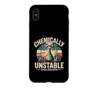 Chemically Unstable Science Department Lab Humor Case for iPhone XS Max