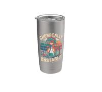 Chemically Unstable Science Department Lab Humor Stainless Steel Insulated Tumbler