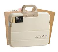 Chemises De Classement | Large Capacity Antipoussière Avec Poignée | Sac De Stockage Imperméable Pour Documents -14,44x2,16x10,23 PoucesCahier Maison École Bureau Université Voyage