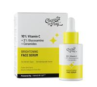 Chemist at Play 10% Vitamin C Face Serum for Brightening & Reducing Pigmentation | With Ethyl Ascorbic Acid & Glucosamine | Niacinamide & Ceramides | For All Skin Types | 30ml